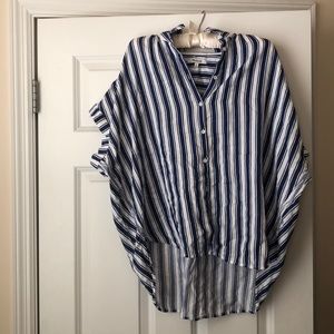 Madewell brand horizontal stripe shirt